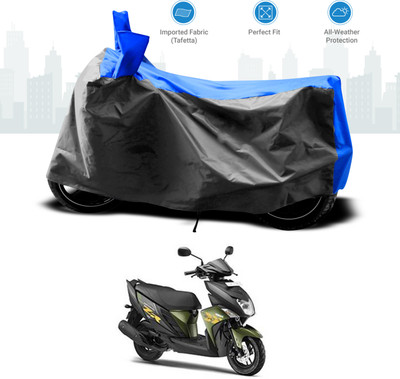 GOSHIV-car and bike accessories Two Wheeler Cover for Yamaha(Cygnus Ray ZR, Blue)