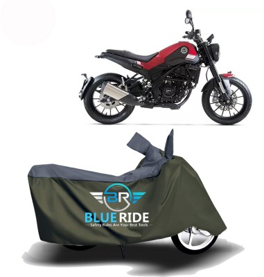 BLUERIDE Two Wheeler Cover for Benelli(Leoncino 250, Green)