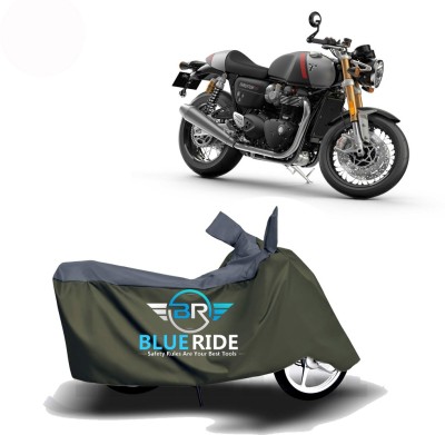 BLUERIDE Two Wheeler Cover for Triumph(Thruxton 1200 R, Green)