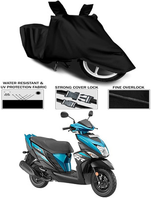 KEDIT Waterproof Two Wheeler Cover for Yamaha(Cygnus Ray ZR, Black)