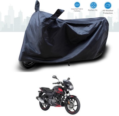 GOSHIV-car and bike accessories Two Wheeler Cover for Bajaj(Pulsar 150, Black)