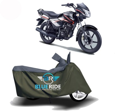 BLUERIDE Two Wheeler Cover for TVS(Phoenix 125, Green)