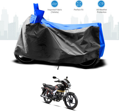 GOSHIV-car and bike accessories Two Wheeler Cover for Mahindra(Centuro XT, Blue)