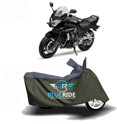 BLUERIDE Two Wheeler Cover for Suzuki(Bandit, Green)