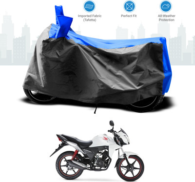 GOSHIV-car and bike accessories Two Wheeler Cover for Honda(CB Twister, Blue)