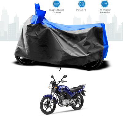 GOSHIV-car and bike accessories Two Wheeler Cover for Yamaha(YBR 110, Blue)
