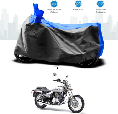 GOSHIV-car and bike accessories Two Wheeler Cover for Bajaj(Eliminator, Blue)