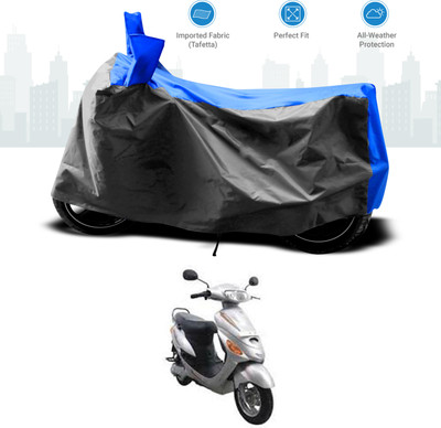 GOSHIV-car and bike accessories Two Wheeler Cover for Hero(Electric E-Sprint, Blue)