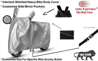 Auto Oprema Waterproof Two Wheeler Cover for LML(Graptor, Silver)