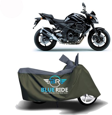 BLUERIDE Two Wheeler Cover for Kawasaki(Z750, Green)