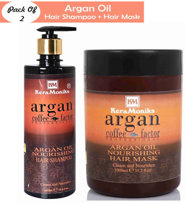 Keramoniks Shampoo + Hair Mask Combo(2 Items in the set)