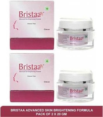 BRISTAA Advanced Skin Brightening Formula - best cream for wrinkle(pack of 220G(40 g)