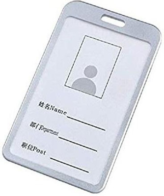 Dey 's stationery store Steel ID Badge Holder, ID Badge Reel(Pack of 1)