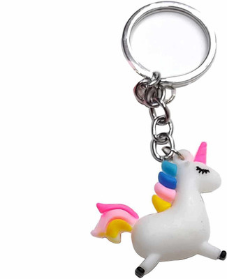 heeva creation Cute Unicorn Key Chain .1 Piece. Key Chain