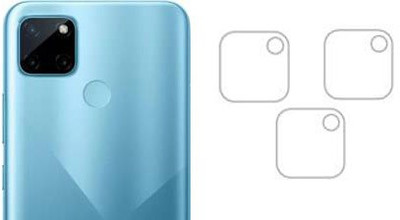 XAZE Back Camera Lens Glass Protector for MOBILE(Pack of: 3)