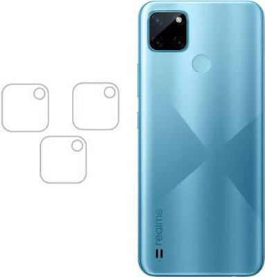 XAZE Back Camera Lens Glass Protector for REALME C21Y(Pack of: 3)