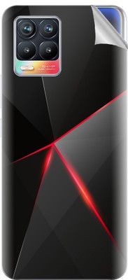 Snooky Realme 8 Pro Mobile Skin(Black)
