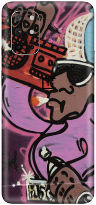 Yuckquee Compatible with OnePlus 8T Mobile Skin/Wrap/Sticker for Back & Sides & Camera, Protective, Stratchless, Matte. D-91 Mobile Skin(Abstract)