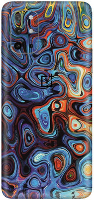Yuckquee Compatible with OnePlus 8T Mobile Skin/Wrap/Sticker for Back & Sides & Camera, Protective, Stratchless, Matte. D-50 Mobile Skin(Abstract)