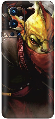 Yuckquee Compatible with OnePlus 9 Pro Mobile Skin/Wrap/Sticker for Back & Sides & Camera, Protective, Stratchless, Matte. D-121 Mobile Skin(Abstract)