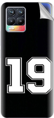 Snooky Realme 8 Pro Mobile Skin(Black)