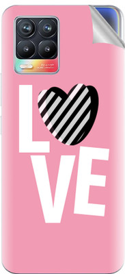 Snooky Realme 8 Pro Mobile Skin(Pink)