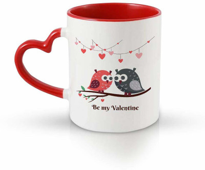 Sublikraft Be My Valentine Ceramic Coffee Mug(330 ml)