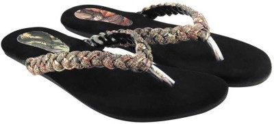 shoziano Women Flats(Black , 9)