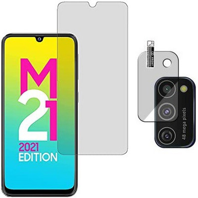 Litekart Impossible Screen Guard for Samsung Galaxy M21 2021 Matte Finish Gaming Screen Guard Tempered Glass(Pack of 1)