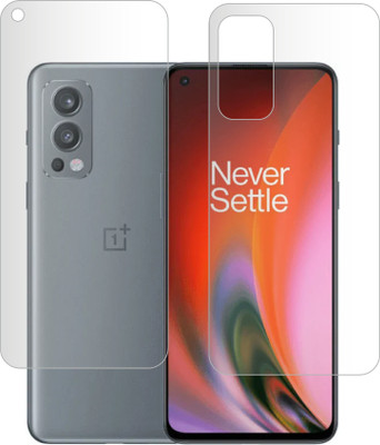 TRUSTin.ONLINE Front and Back Screen Guard for OnePlus Nord 2, Nord 2(Pack of 2)