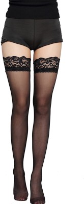 Ramanuja Women Lace Top Stockings