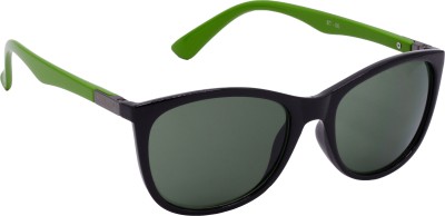 Hrinkar Wayfarer Sunglasses(For Women, Green)