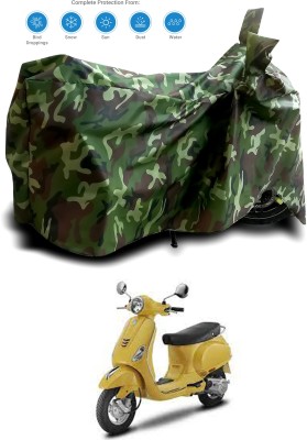 AUTOCAD Waterproof Two Wheeler Cover for Piaggio(Vespa LX 125, Multicolor)