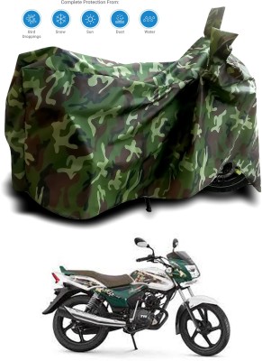 AUTOCAD Waterproof Two Wheeler Cover for TVS(Star City, Multicolor)