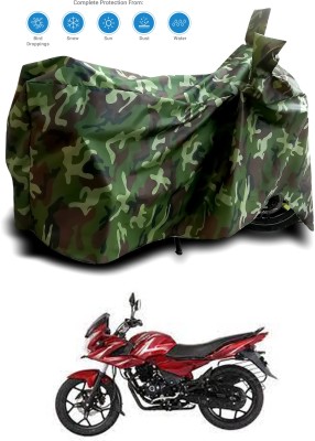 OliverX Waterproof Two Wheeler Cover for Bajaj(Discover 150 f, Multicolor)