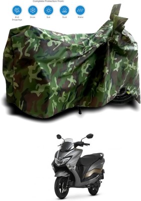 AUTOCAD Waterproof Two Wheeler Cover for Suzuki(Burgman Street 125, Multicolor)