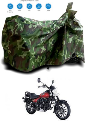 AUTOCAD Waterproof Two Wheeler Cover for Bajaj(Avenger Street 160, Multicolor)