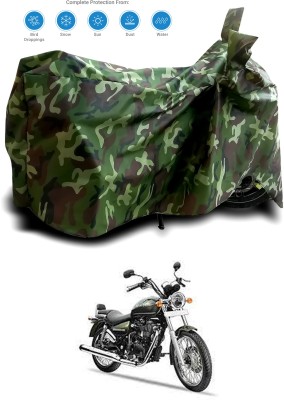 OliverX Waterproof Two Wheeler Cover for Royal Enfield(Thunderbird 500, Multicolor)