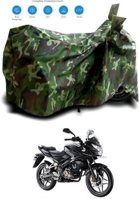 OliverX Waterproof Two Wheeler Cover for Bajaj(Pulsar AS 150, Multicolor)