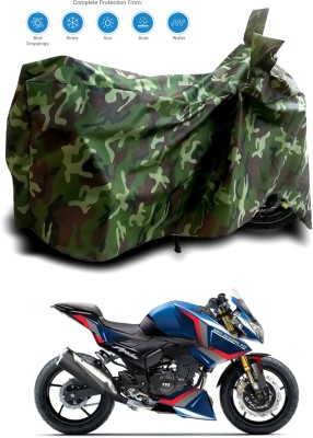 OliverX Waterproof Two Wheeler Cover for TVS(Apache RTR 180, Multicolor)