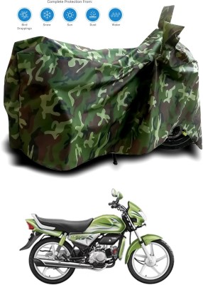 AUTOCAD Waterproof Two Wheeler Cover for Hero(HF Deluxe Eco, Multicolor)