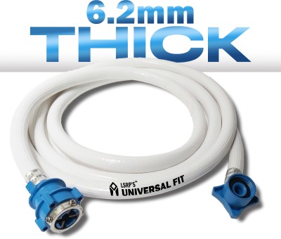 LSRP's Universal Fit (The Rarest Quality 6.2mm Thick) 5 Meter hose inlet pipe for Top Loading Fully Automatic Hose Pipe(500 cm)