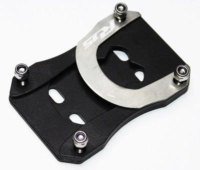 OBEROI'S TRADERS Premium MS Side Stand Extender for R15 (V3) Silver Bike Crash Guard(Yamaha)