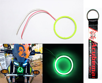 acube mart MT 15 Angel ring light 60mm green single pc + AM key chain Projector Lens