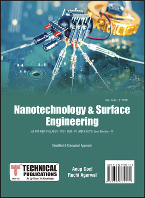 Nanotechnology and surface Engineering for GTU 18 Course (VII - Mechanical - 3171931 - Open Elective - III)(Paperback, Anup Goel, Ruchi Agarwal)
