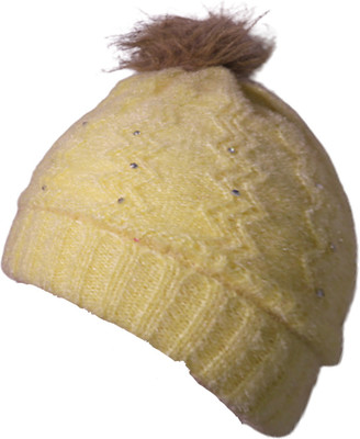 Hind Home Solid, Self Design Beanie Cap
