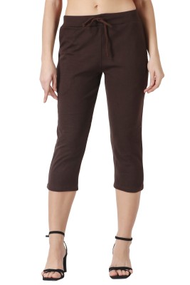 SHELLOCKS Women Brown Capri