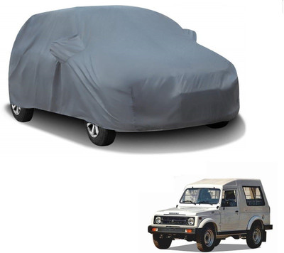 KOZDIKO Car Cover For Maruti Suzuki Gypsy (With Mirror Pockets)(Grey)