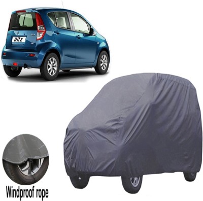 ABS AUTO TREND Car Cover For Maruti Suzuki Ritz (Without Mirror Pockets)(Grey)