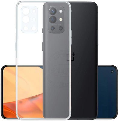 VAKIBO Back Cover for OnePlus 9R(Transparent, Grip Case, Pack of: 1)